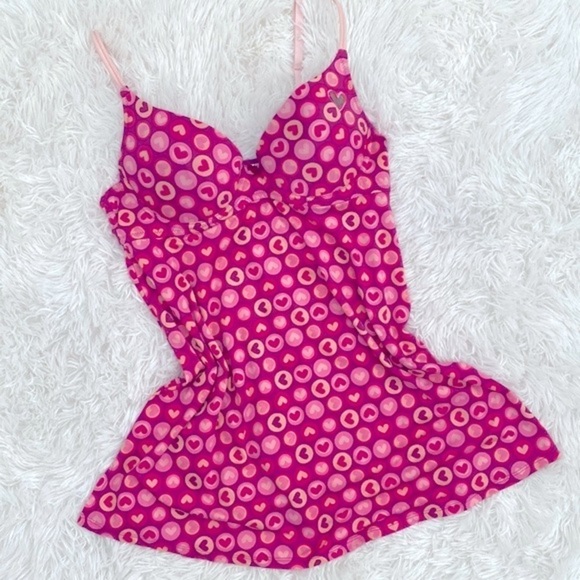 Y2k Dollhouse hearts slip - Picture 1 of 5